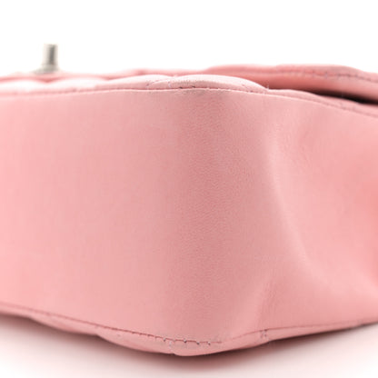Chanel Lambskin Medium Heart Valentine Flap Pink 10 of 11