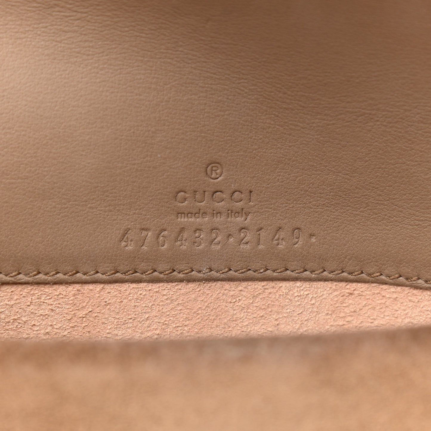 GG Supreme Monogram Super Mini Dionysus Shoulder Bag Taupe