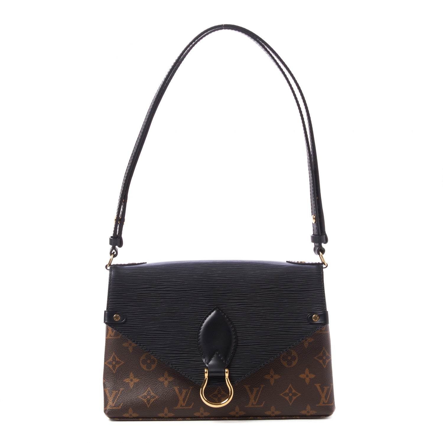 Louis Vuitton Epi Monogram Saint Michel Black 1 of 8