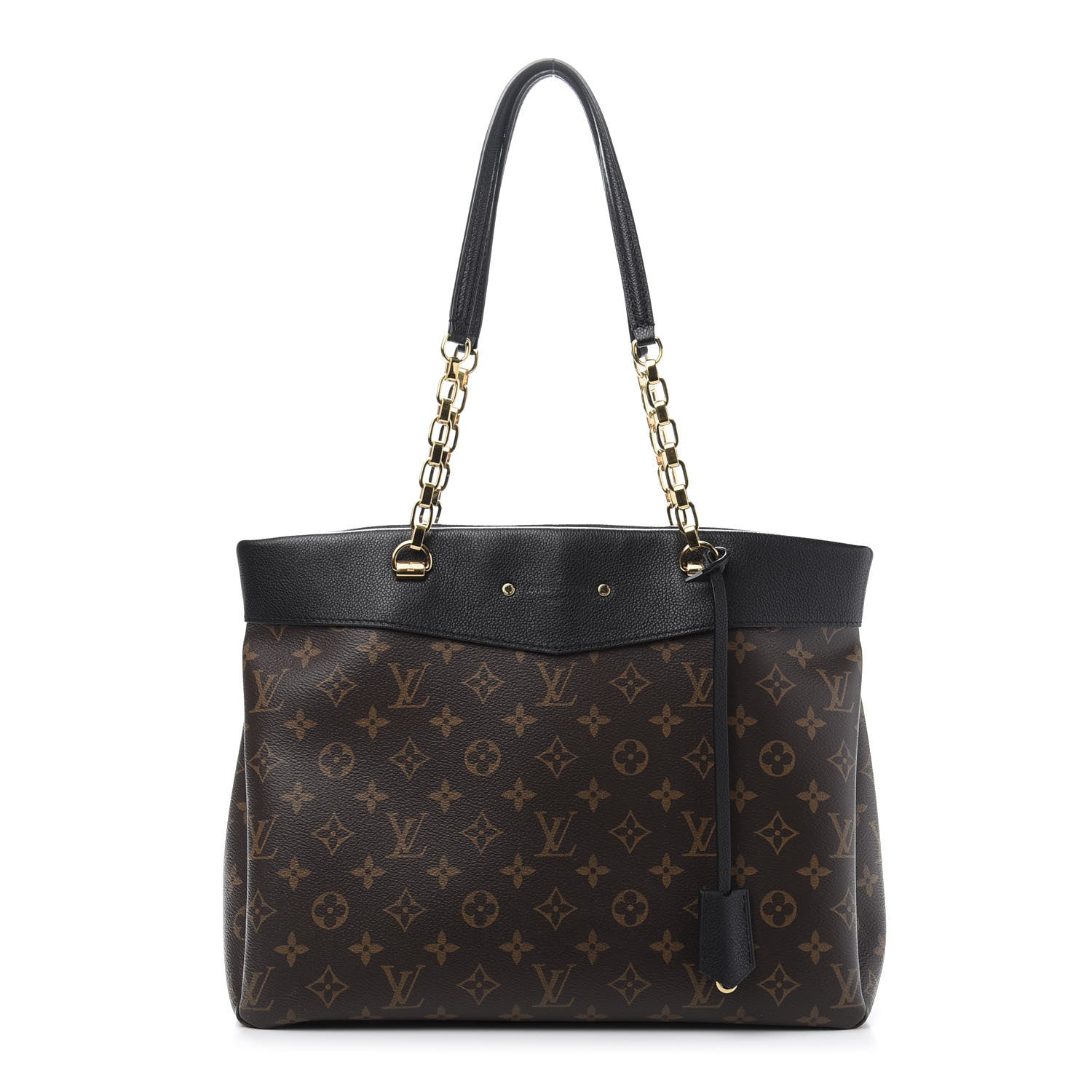 Louis Vuitton Monogram Pallas Shopper Black 1 of 10