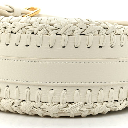 Christian Dior Grained Calfskin Medium Whipstitched Bobby Bag White 7 of 15