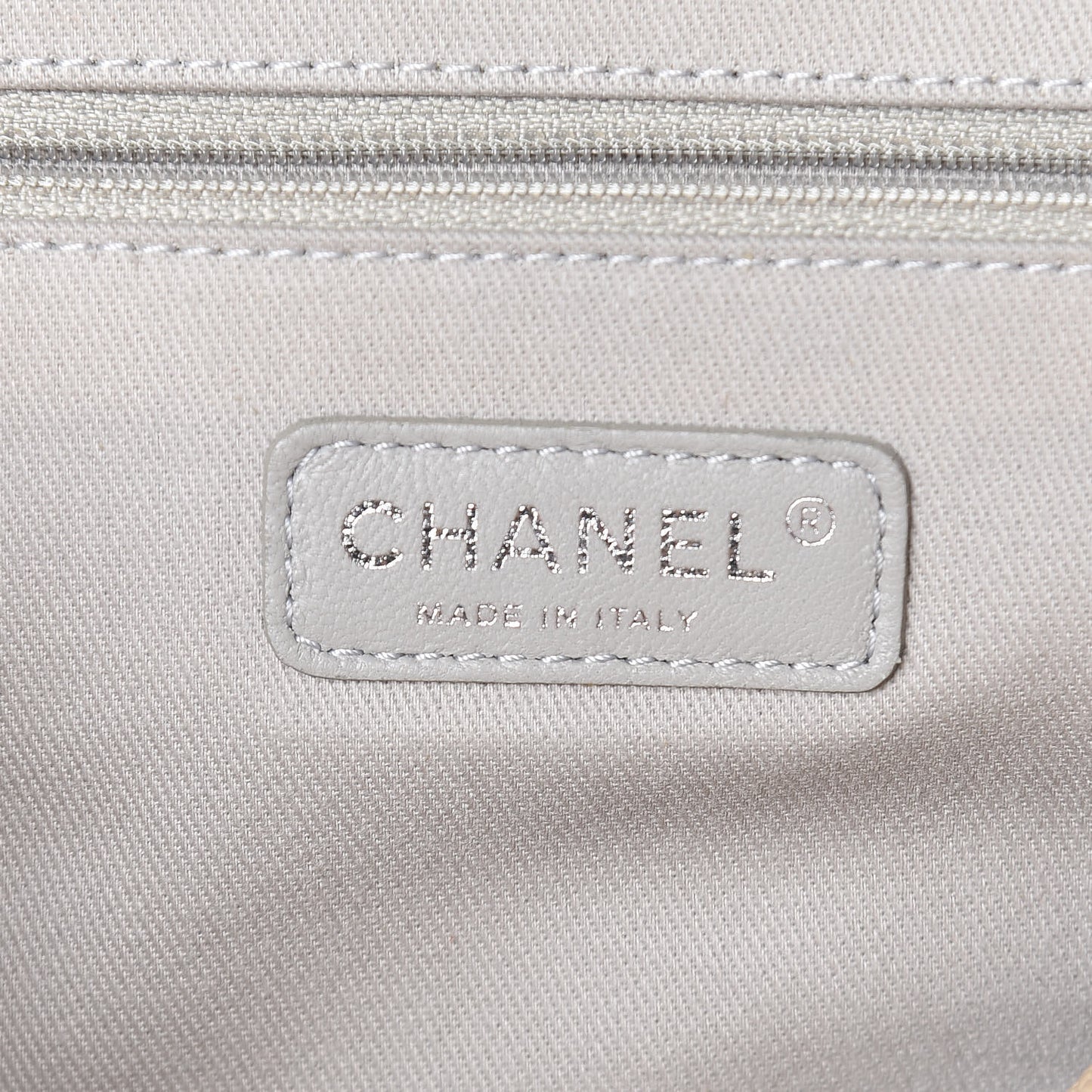 Caviar Quilted Jumbo Easy Flap Beige