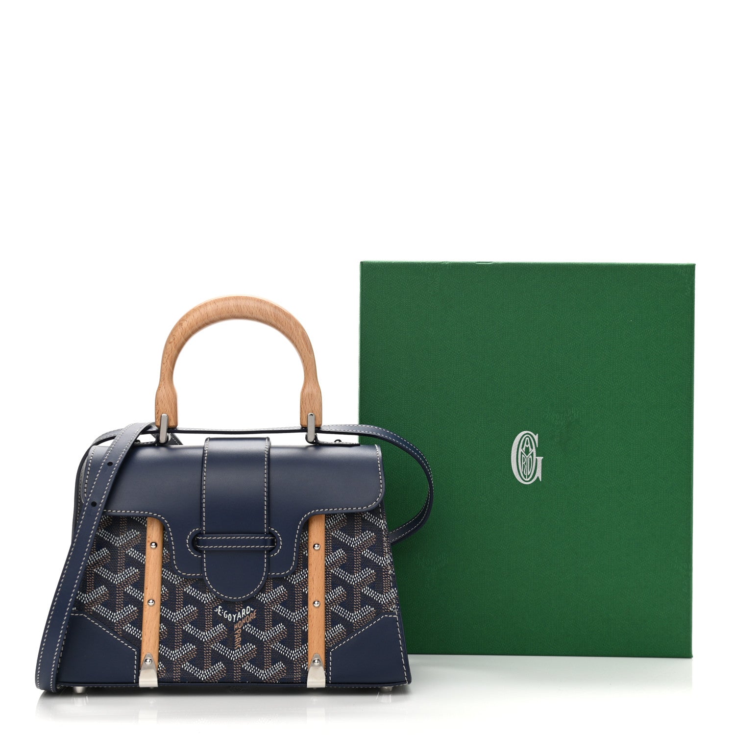 Goyard Goyardine Structure Mini Saigon Navy 11 of 11