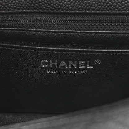 Chanel Caviar Quilted Mini Rectangular Flap Black 6 of 11