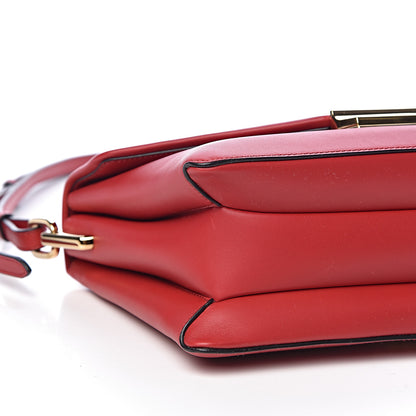 Prada New Calfskin Ingrid Shoulder Bag Fuoco 7 of 9