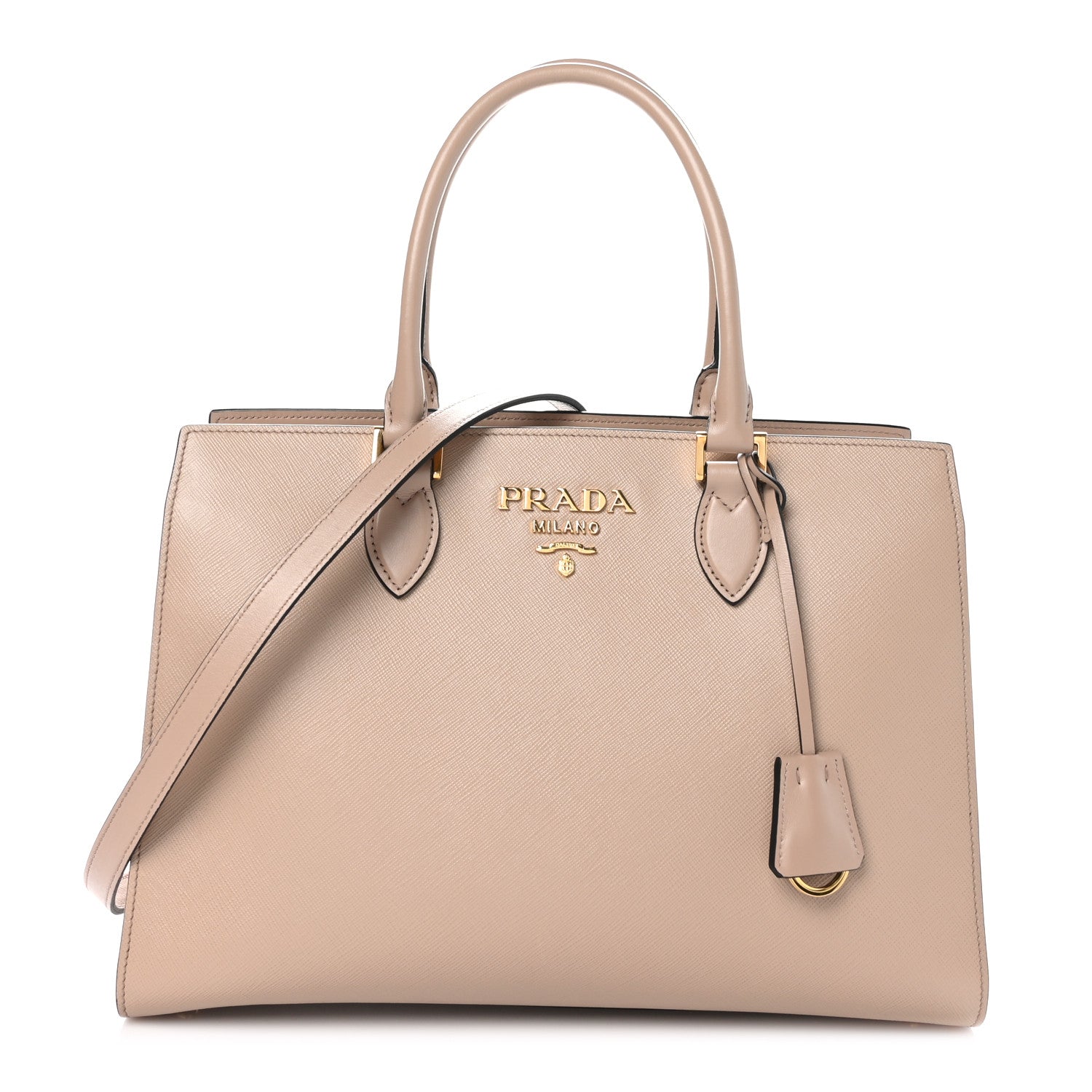 Prada Saffiano Soft Calfskin Tote Cammeo 1 of 9