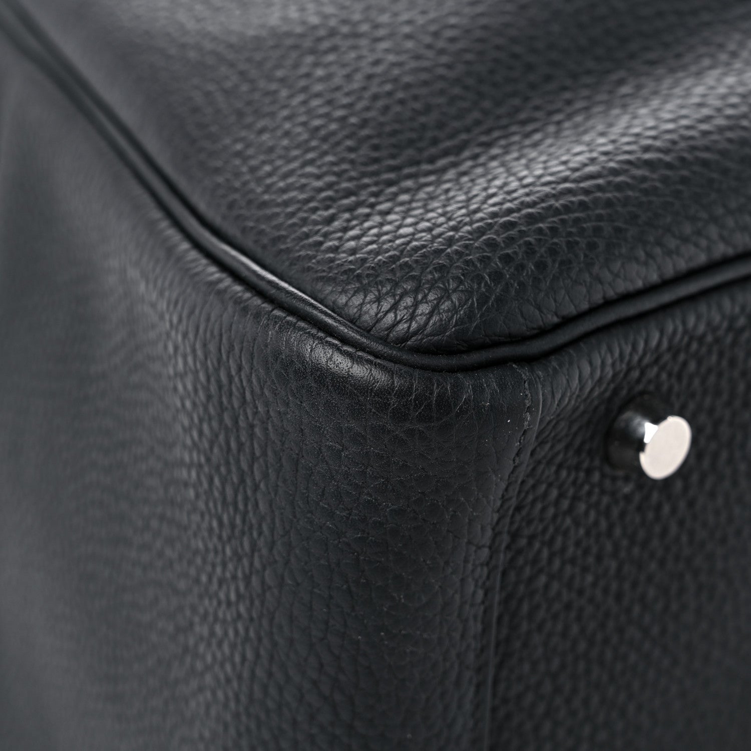 Hermes Taurillon Clemence Lindy 30 Black 8 of 11