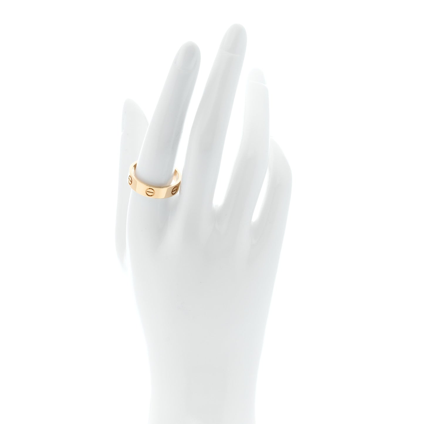 18K Yellow Gold 5.5mm LOVE Ring 61 9.5