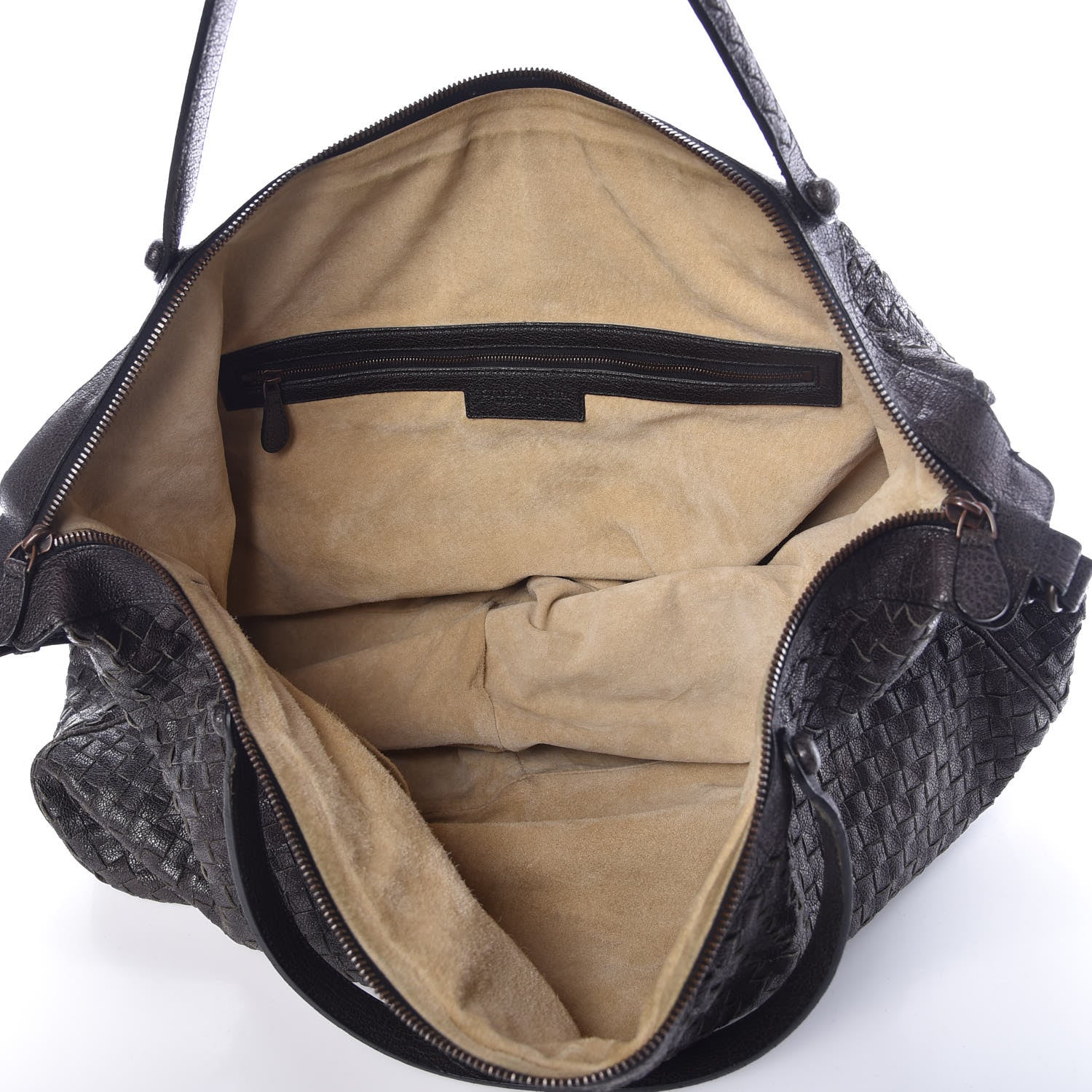 Bottega Veneta Goatskin Intrecciato Woven East West Belly Bag Matita 5 of 8