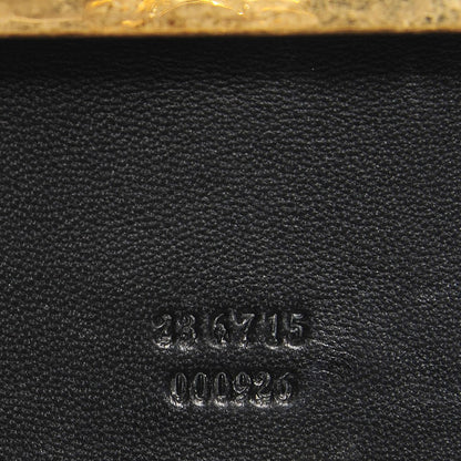Alexander McQueen Leather Skull Box Clutch Black 6 of 7