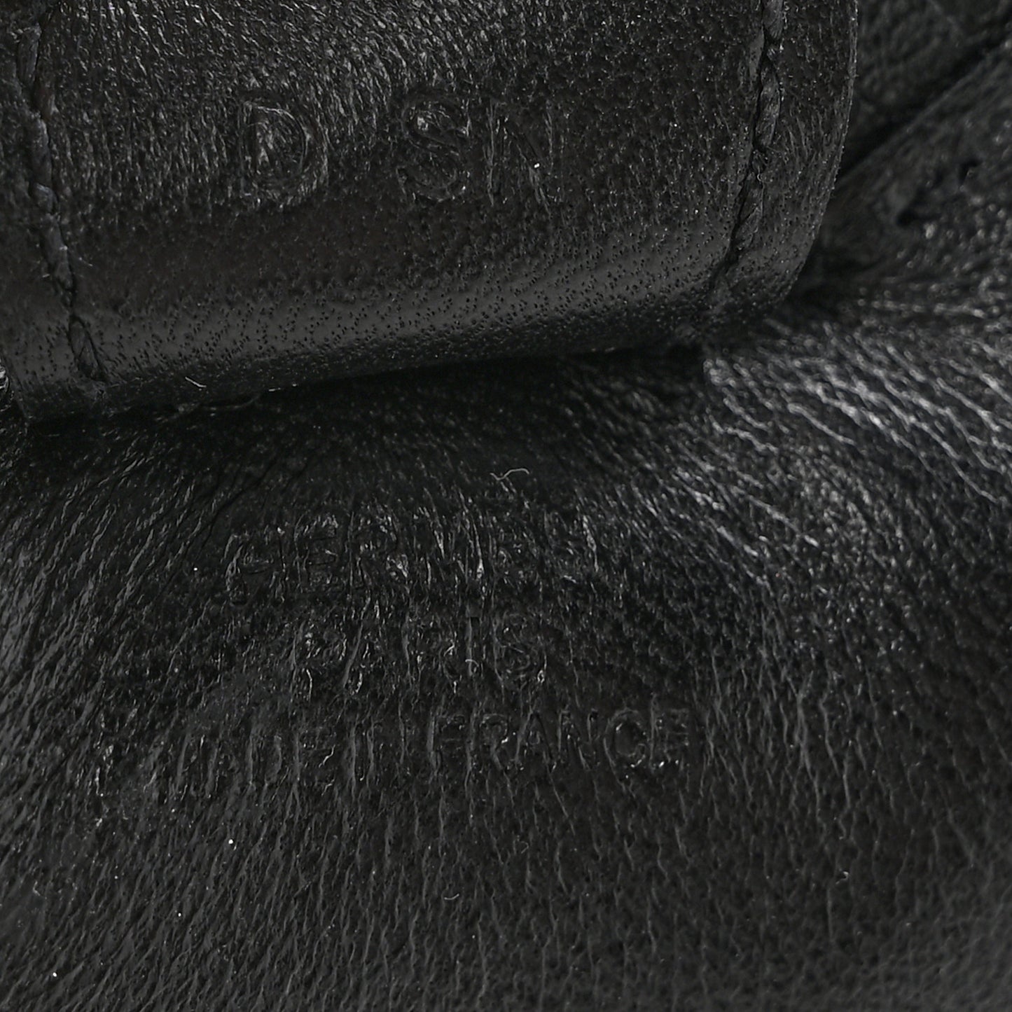 Milo Lambskin Grigri Rodeo Horse Bag Charm PM So Black