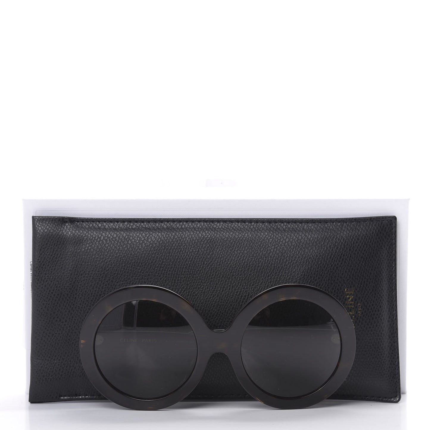 Round Sunglasses CL 40081U Tortoise