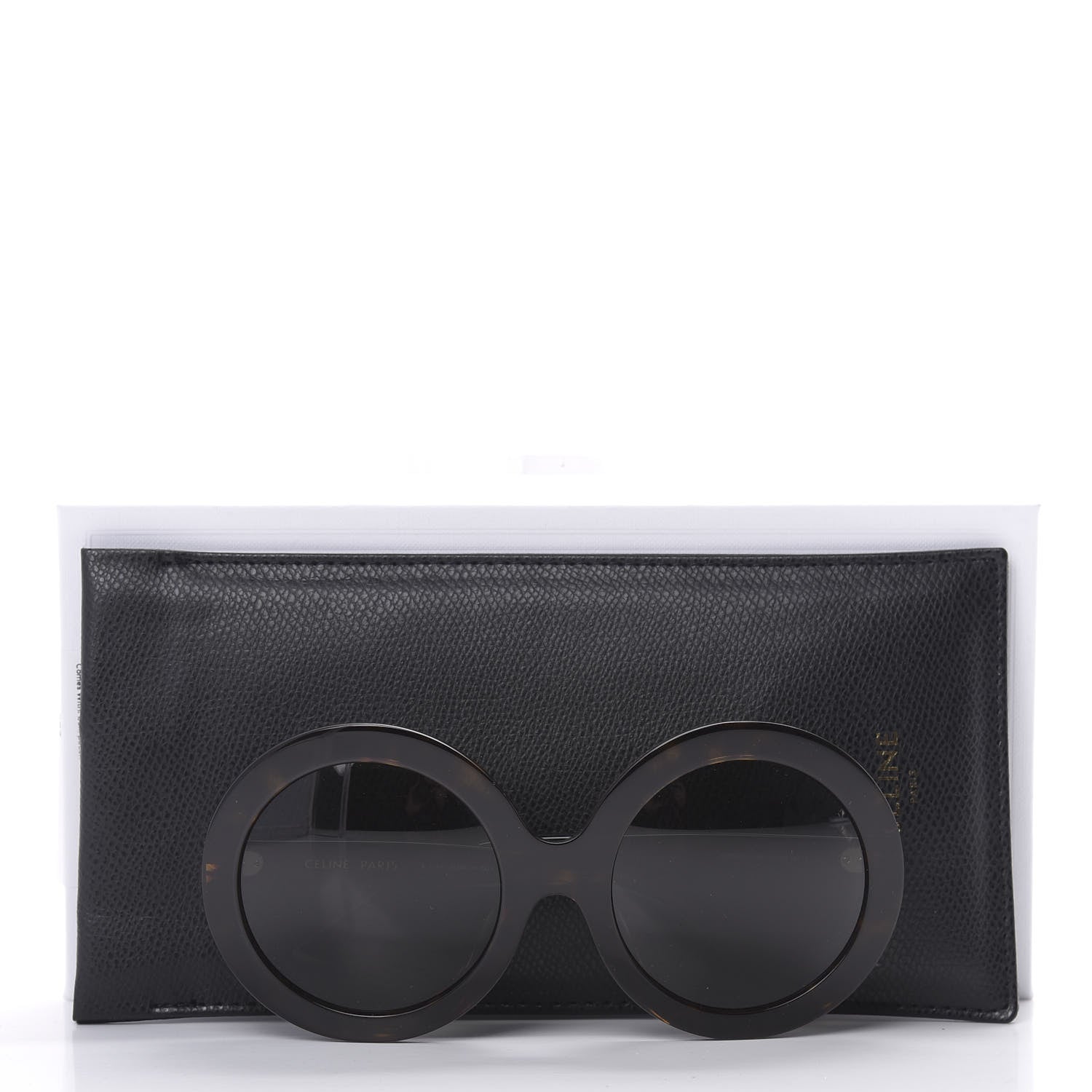 Celine Round Sunglasses CL 40081U Tortoise 7 of 7