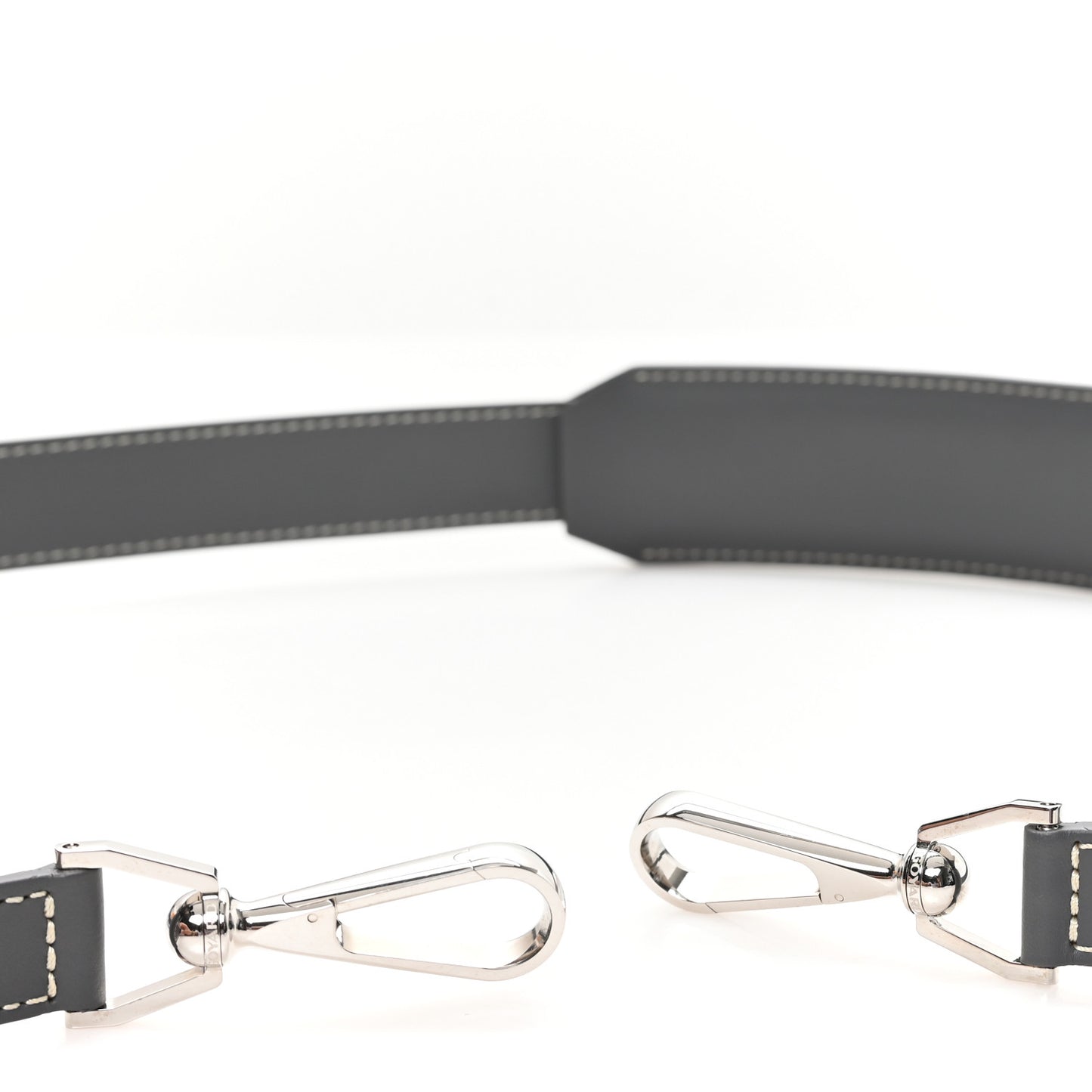 Calfskin Shoulder Strap Grey