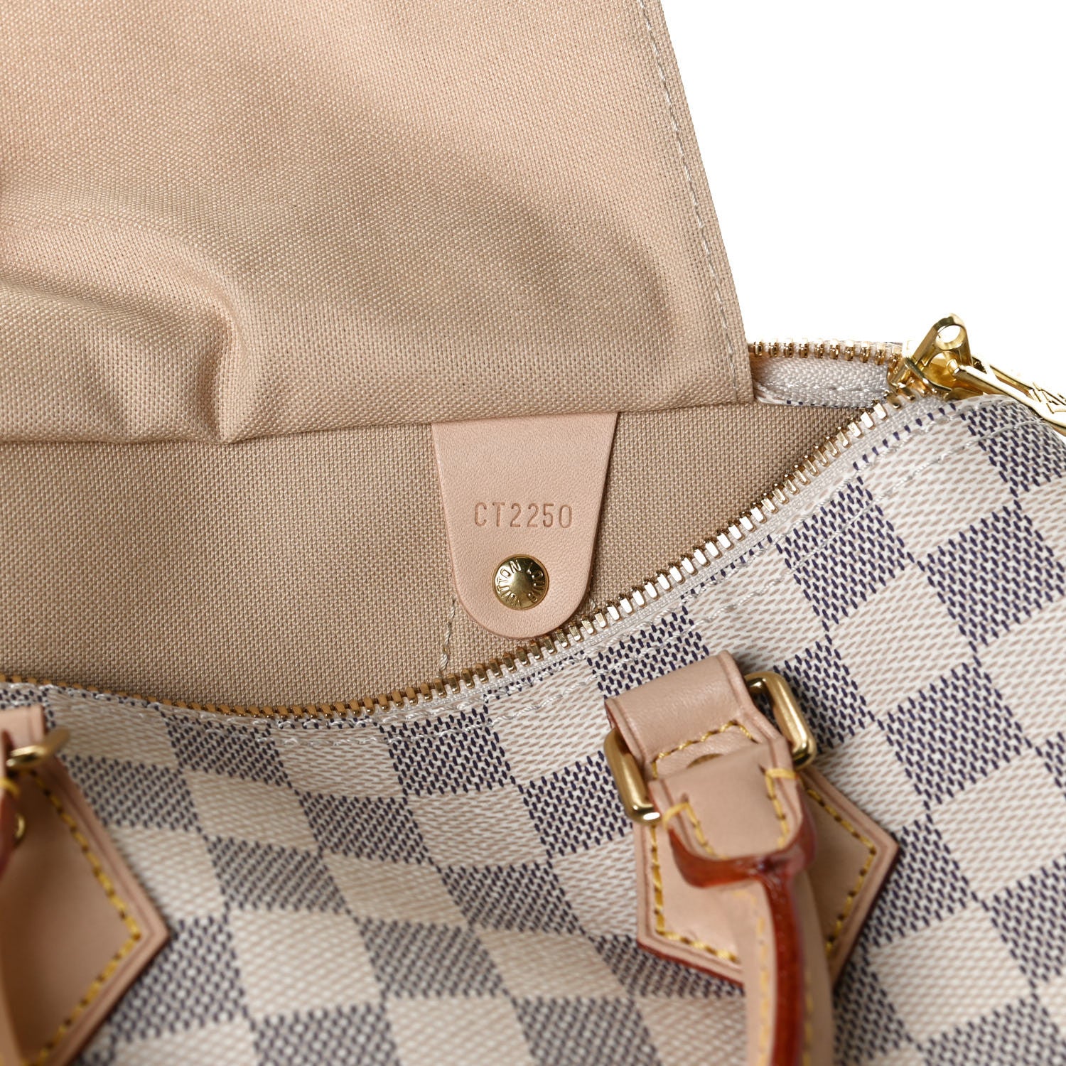 Louis Vuitton Damier Azur Speedy Bandouliere 25 6 of 11