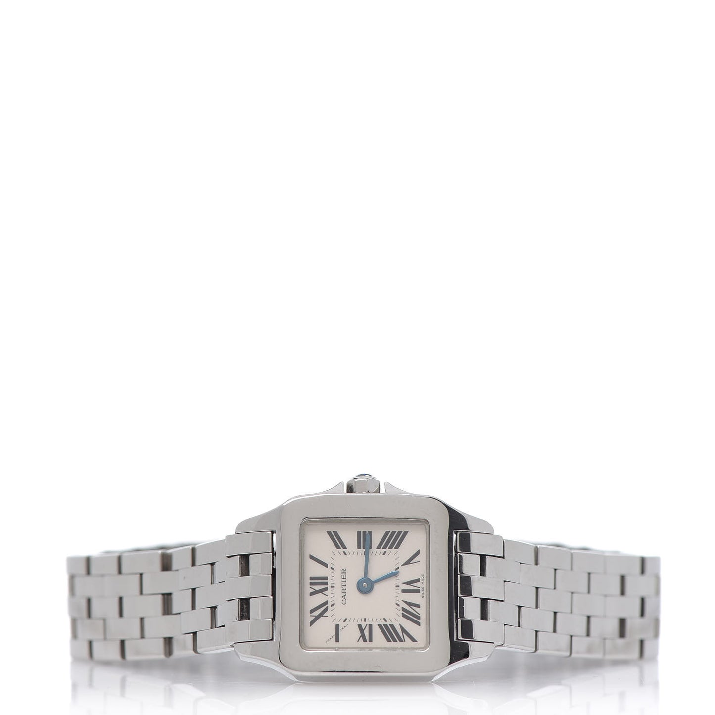 Stainless Steel 20mm Santos Demoiselle Quartz Watch