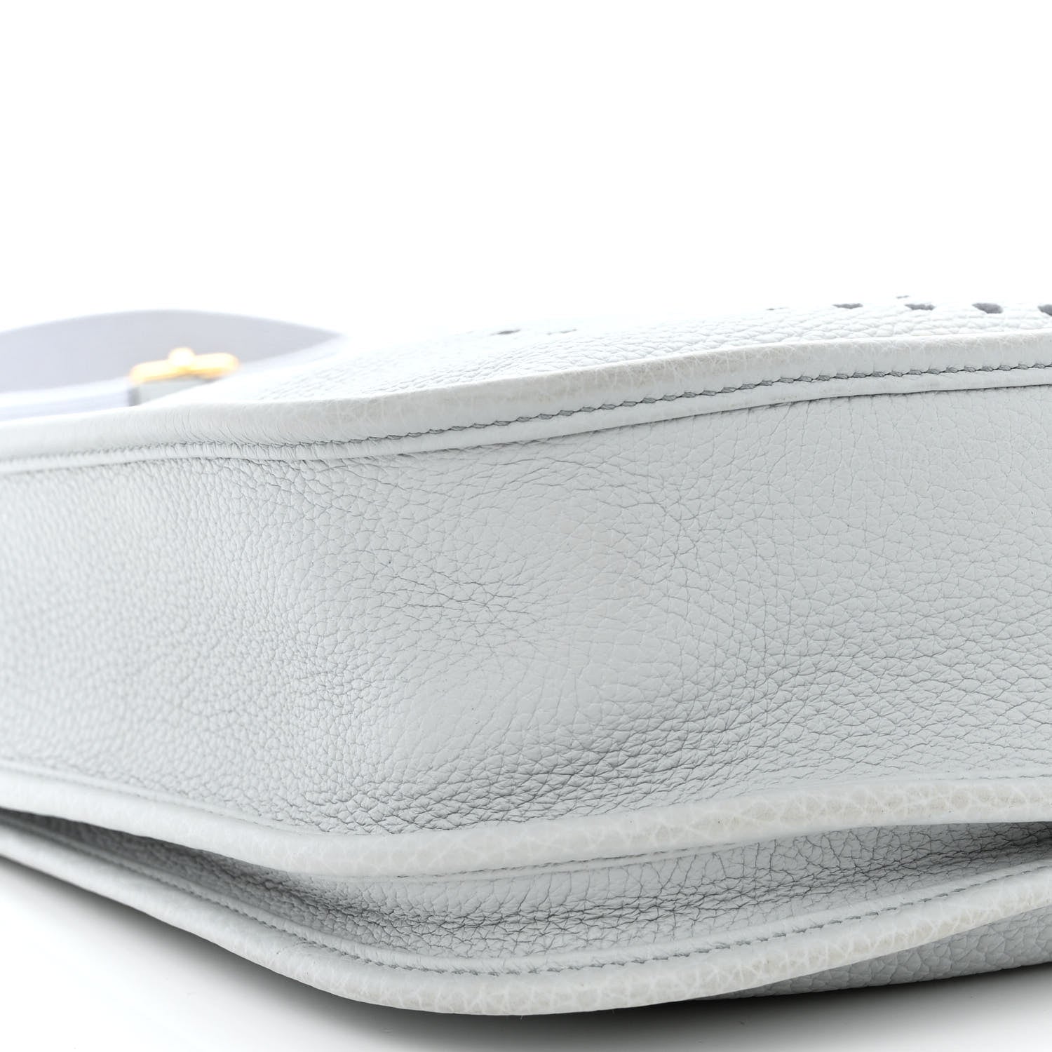 Hermes Taurillon Clemence Evelyne III PM Bleu Pale 9 of 13