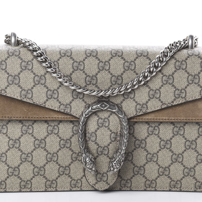Gucci GG Supreme Monogram Small Dionysus Shoulder Bag Taupe 8 of 8