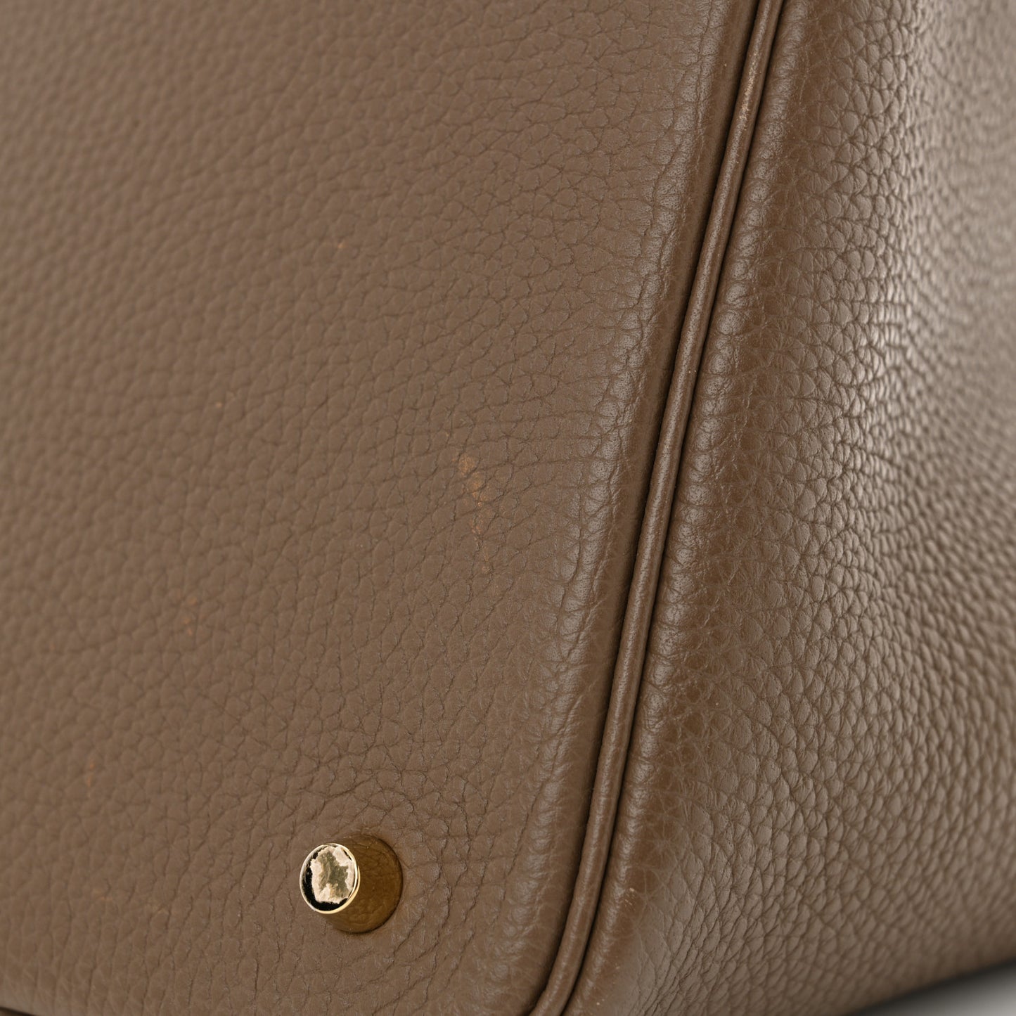 Taurillon Clemence Picotin Lock 22 MM Etoupe