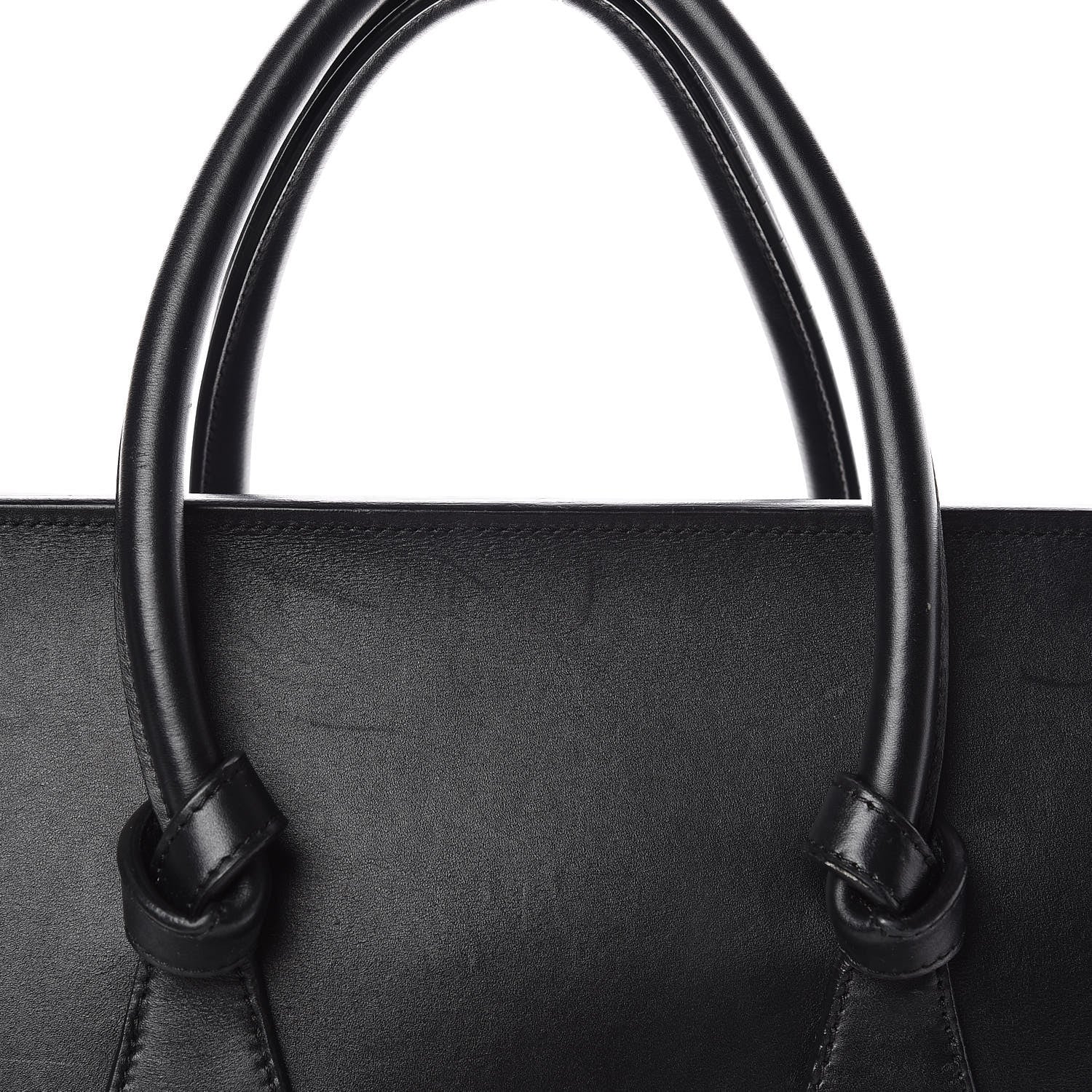 Celine Smooth Calfskin Large Tie Knot Tote Black 12 of 25