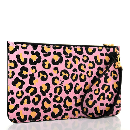 Louis Vuitton Monogram Giant Wild At Heart Neverfull MM Pochette Black 3 of 6