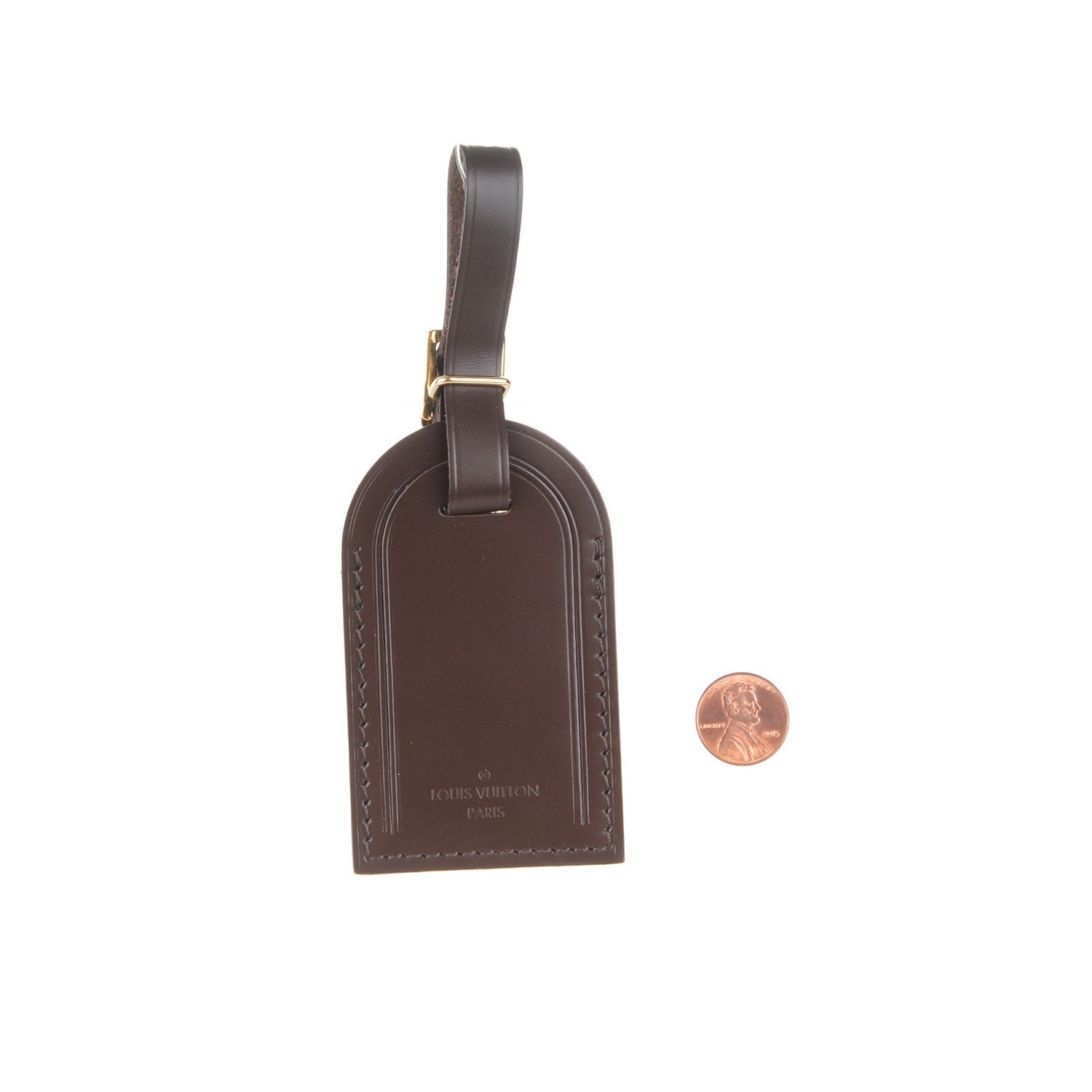Louis Vuitton Calfskin Luggage Tag Ebene 2 of 4
