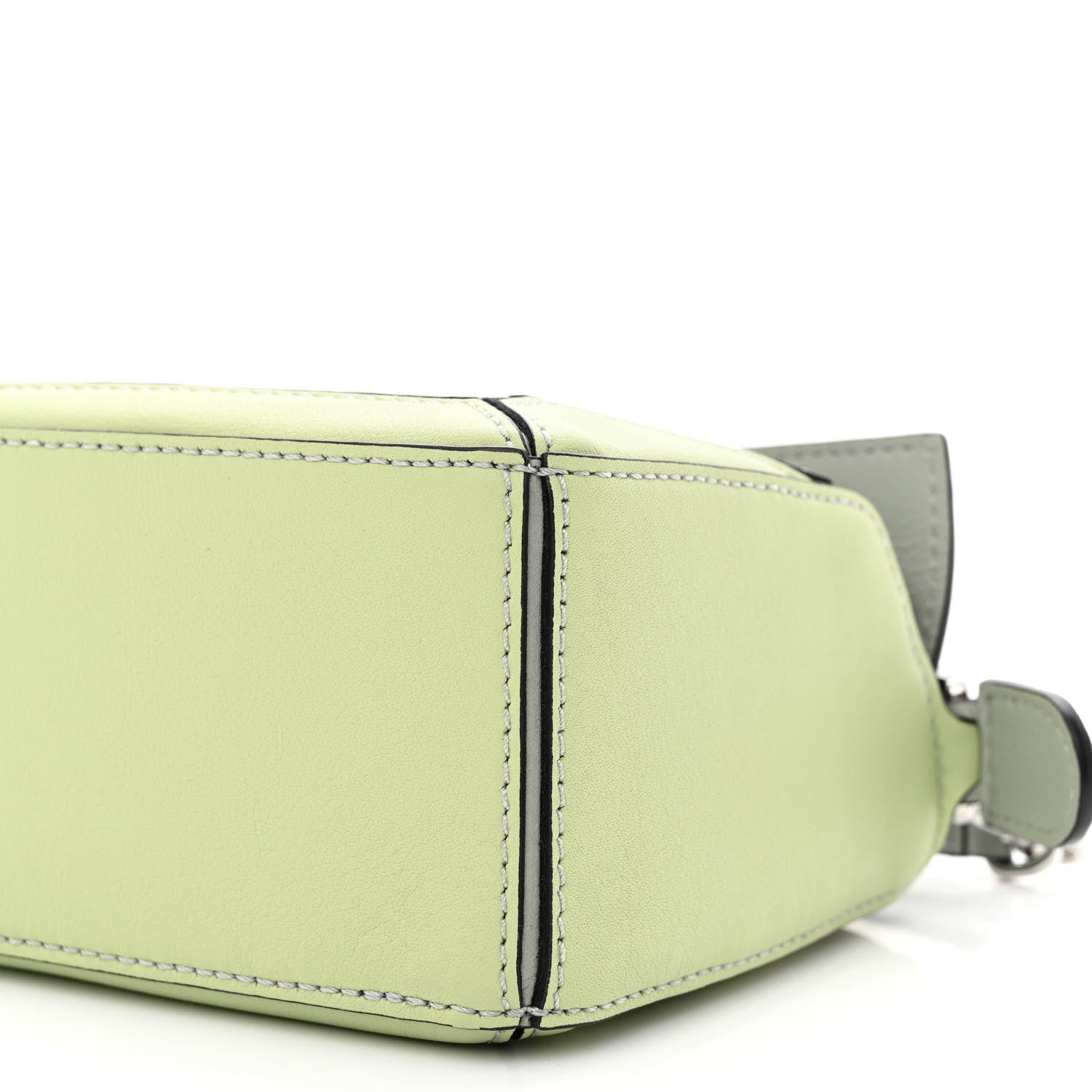 Loewe Calfskin Mini Puzzle Bag Ash Grey Light Celadon 10 of 10