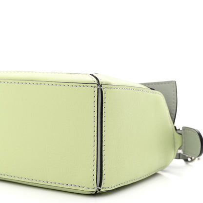 Loewe Calfskin Mini Puzzle Bag Ash Grey Light Celadon 10 of 10