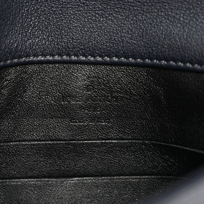 Louis Vuitton Calfskin Slim Clutch MM Sofia Coppola Cobalt 7 of 9