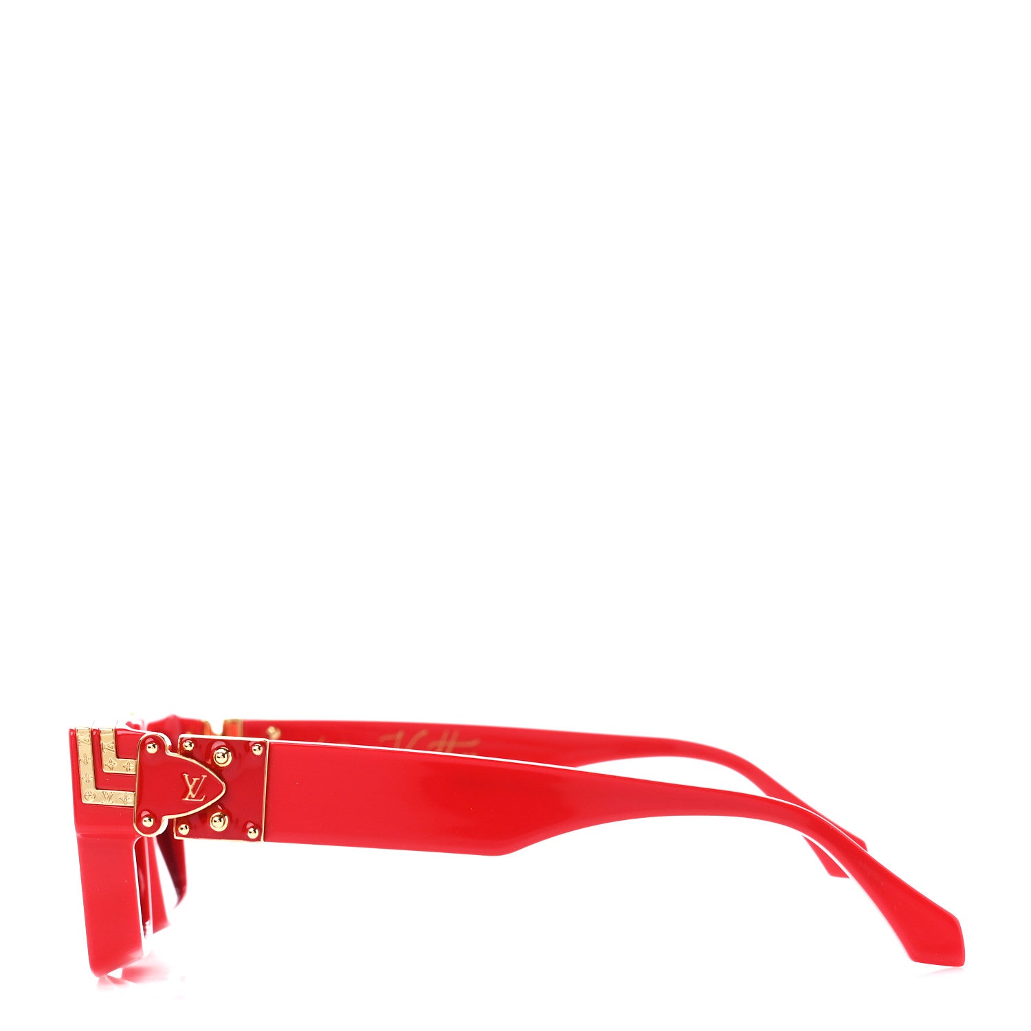 Louis Vuitton Acetate 1.1 Millionaires Z1169W Sunglasses Red 3 of 8