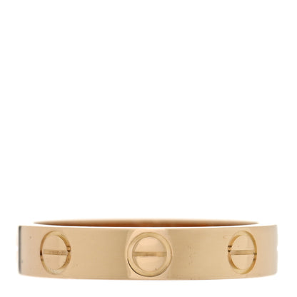 Cartier 18K Yellow Gold 3.5mm LOVE Wedding Band Ring 49 5 3 of 5