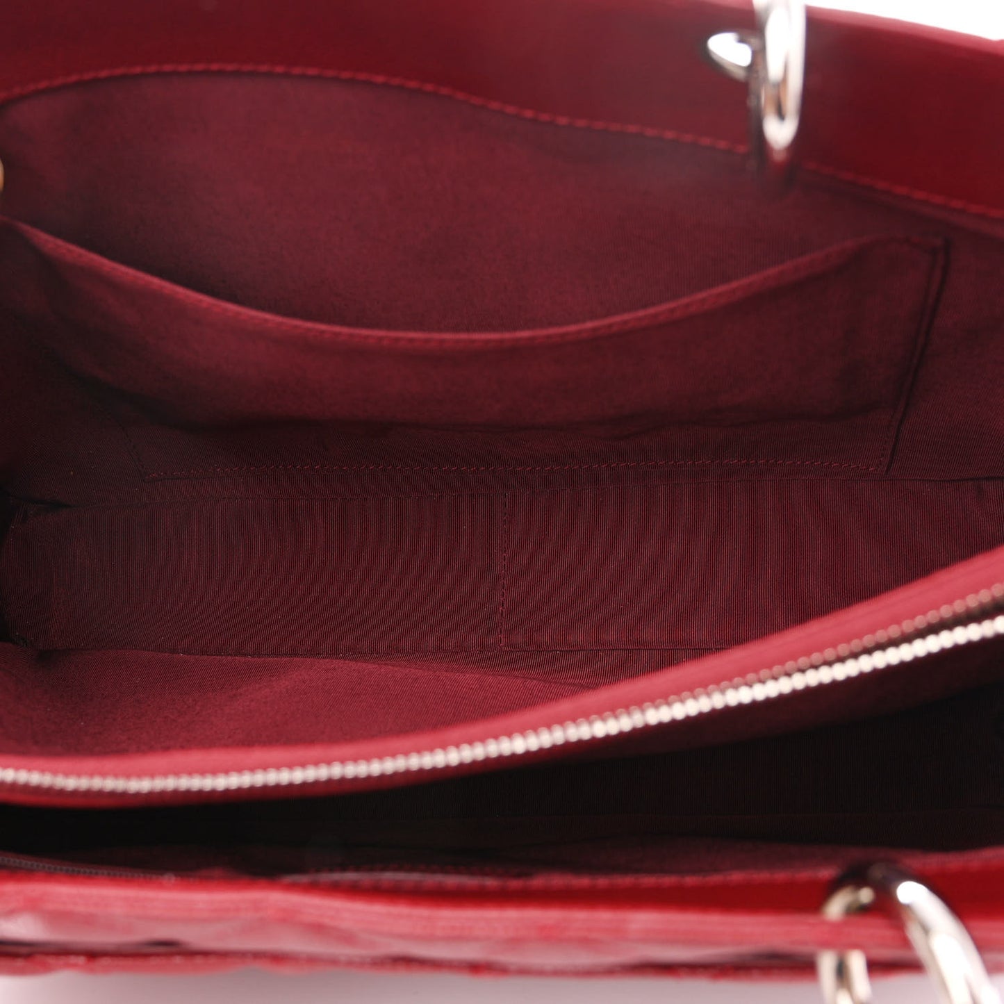 Caviar Quilted Grand Shopping Tote GST Red