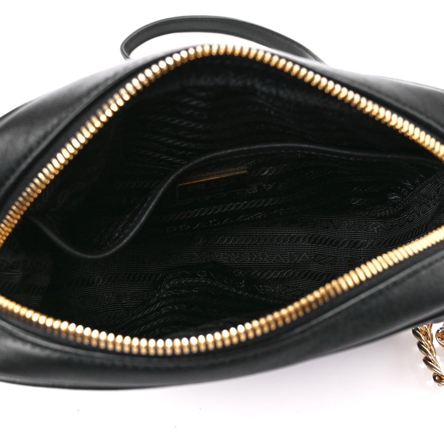 Nappa Gaufre Camera Bag Black