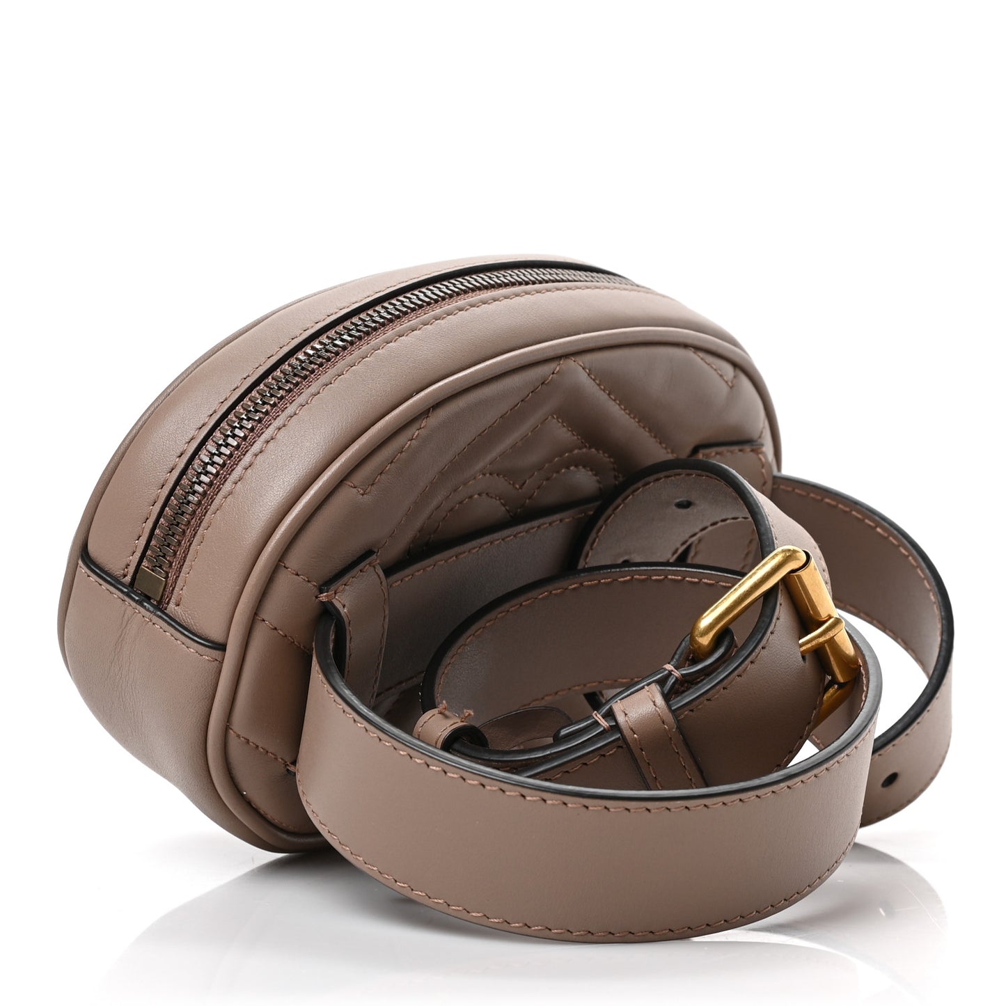 Calfskin Matelasse GG Marmont Belt Bag 75 30 Porcelain Rose