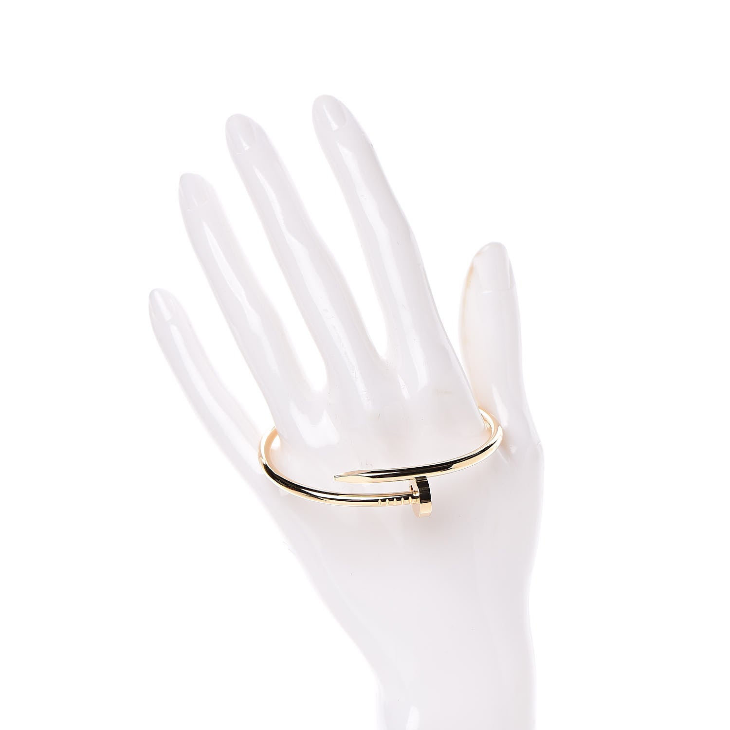 Cartier 18K Yellow Gold Juste Un Clou Bracelet 17 2 of 6