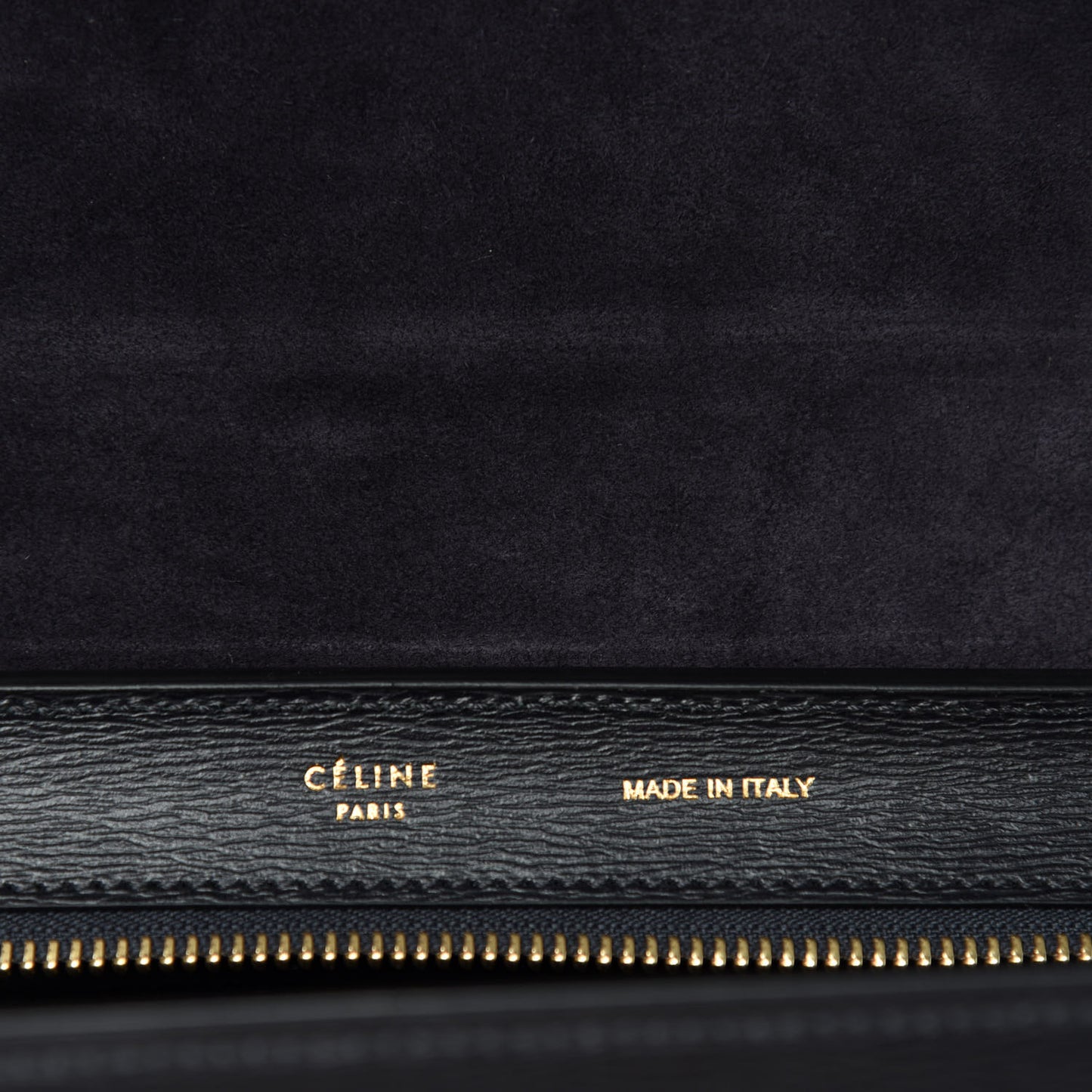 Liege Calfskin Small Trapeze Black