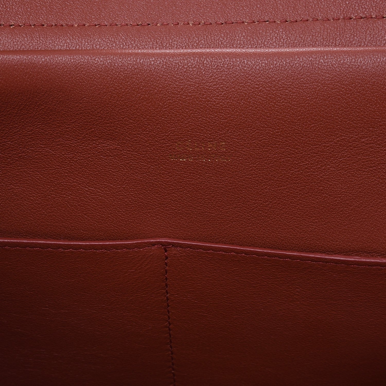 Celine Python Mini Belt Bag Red Ochre 7 of 8