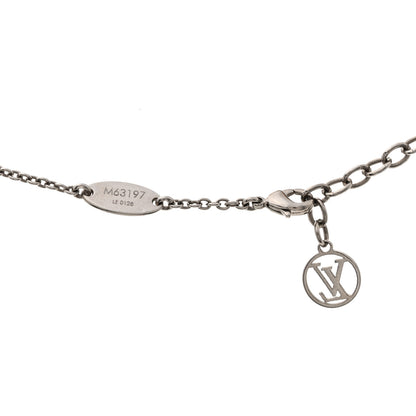 Louis Vuitton Metal Essential V Supple Necklace Silver 4 of 6