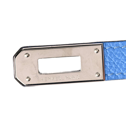 Hermes Epsom Kelly Longue Wallet Bleu Paradis 11 of 12