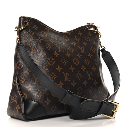 Louis Vuitton Monogram Odeon MM Black 3 of 10