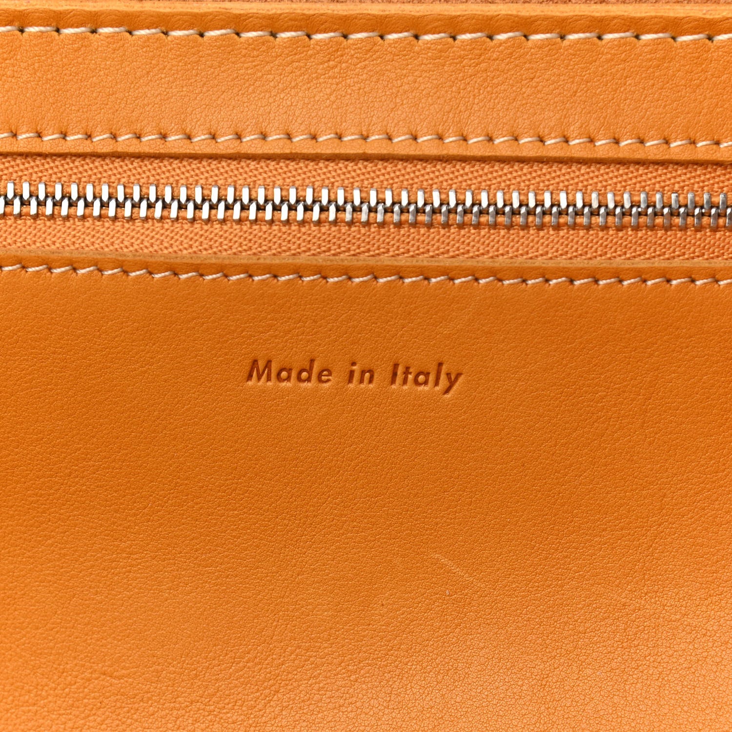Celine Soft Bare Calfskin Medium Big Bag Dark Yellow 7 of 14