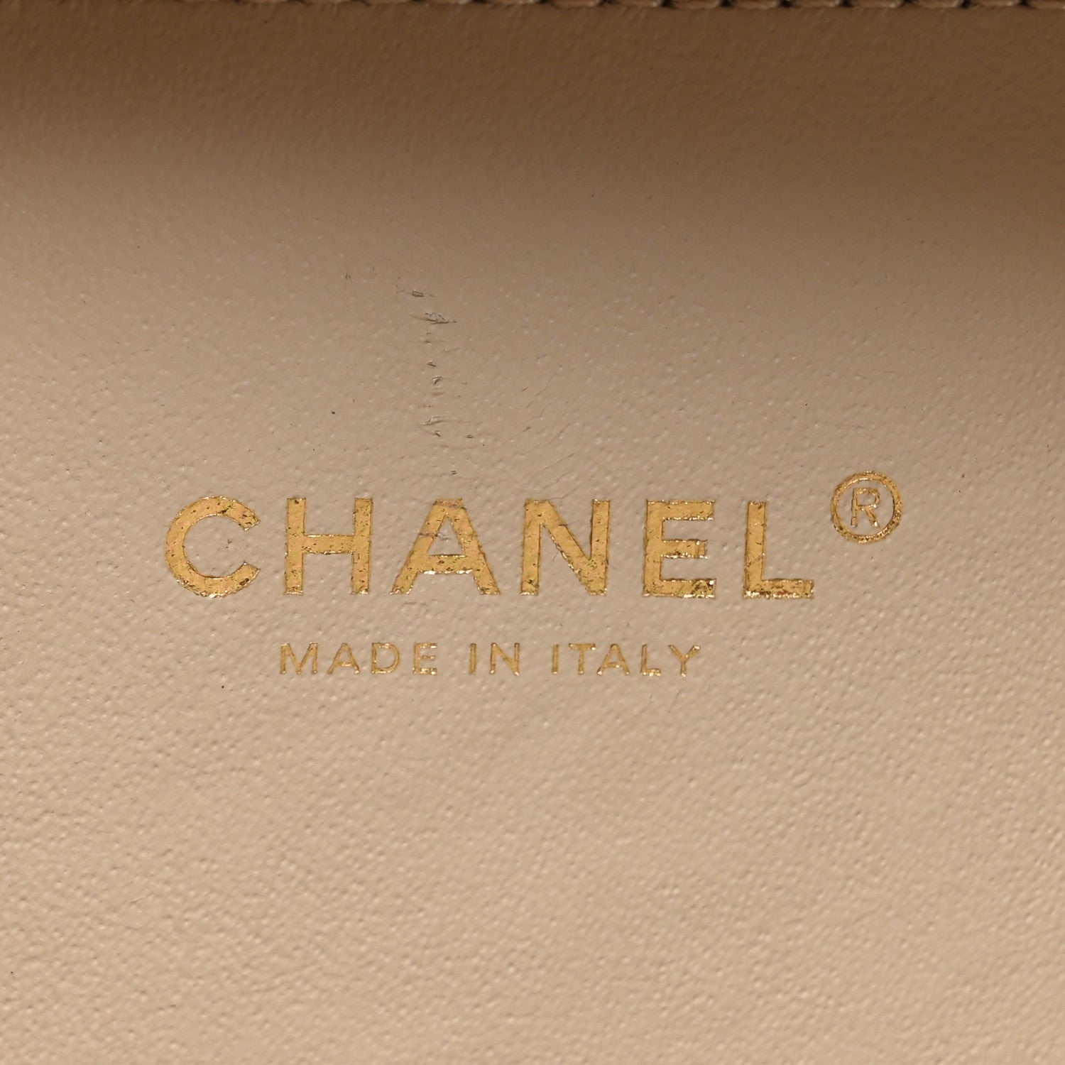 Chanel Caviar Quilted Small CC Filigree Vanity Case Beige 6 of 14