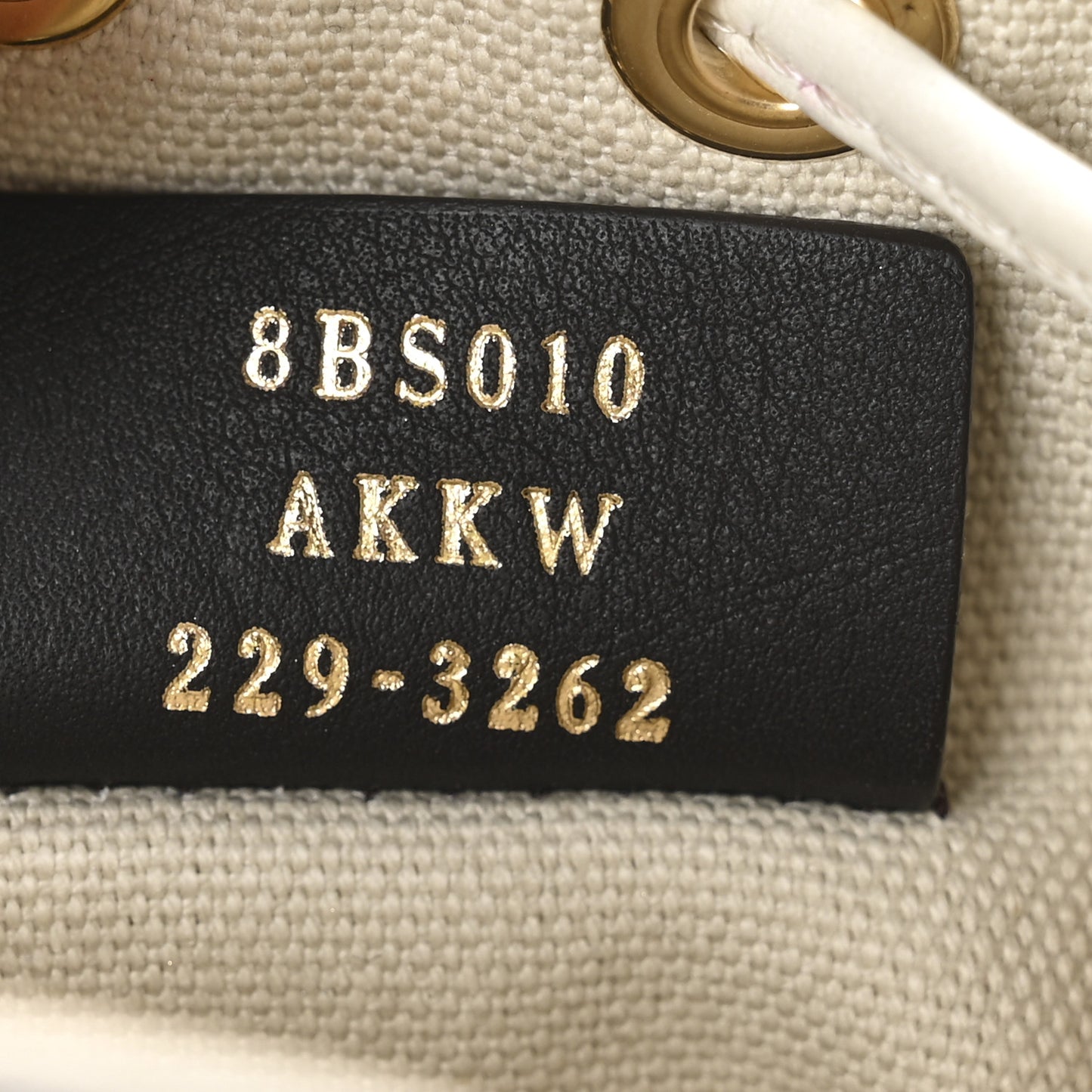 Canvas Nappa F is Fendi FF Embroidered Mini Mon Tresor Bucket Bag White Ice
