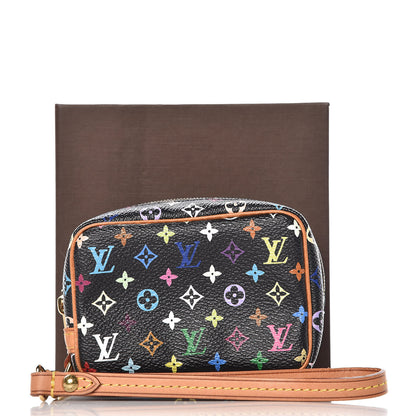 Louis Vuitton Monogram Multicolor Trousse Wapity Black 9 of 9