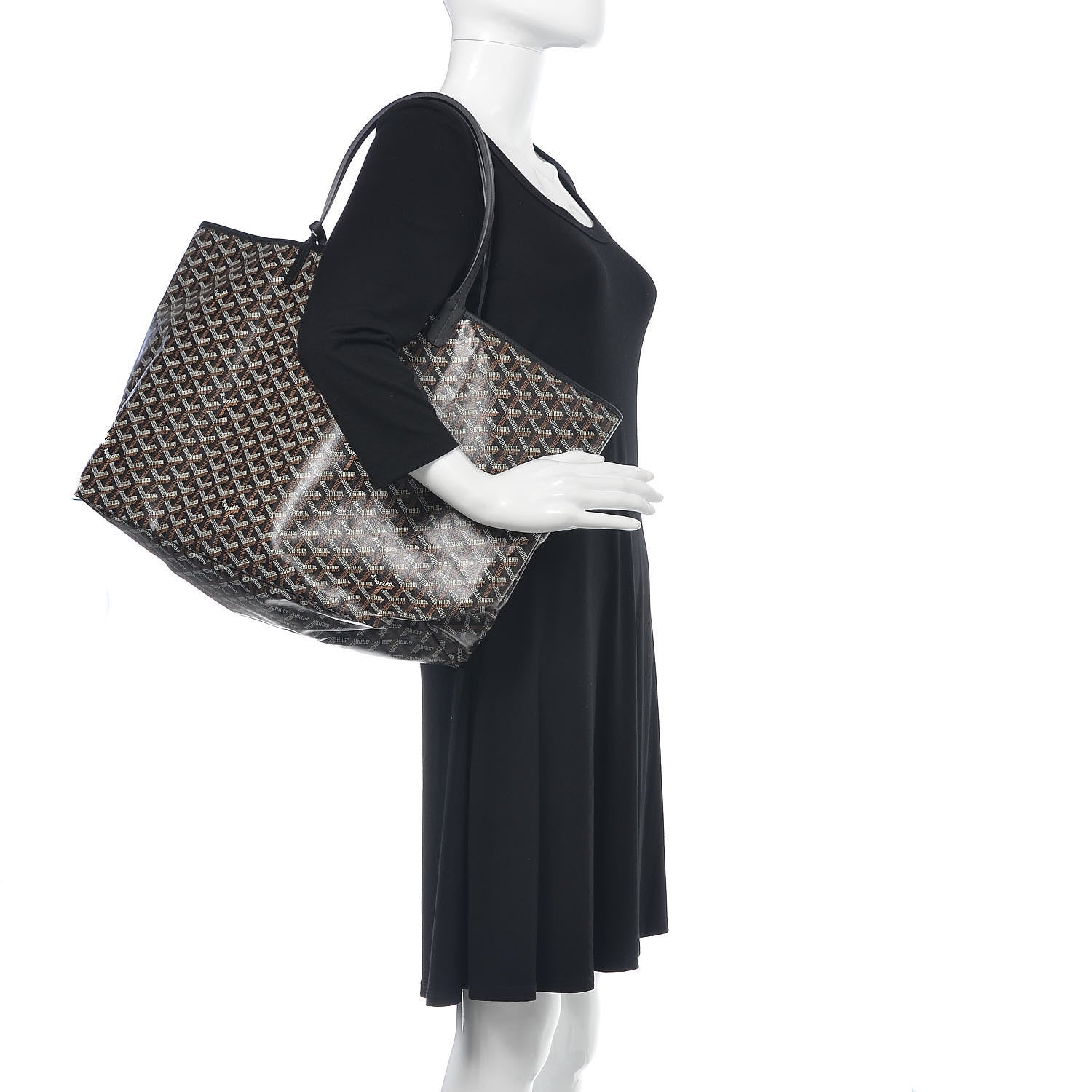 Goyard Goyardine Saint Louis GM Black 2 of 10