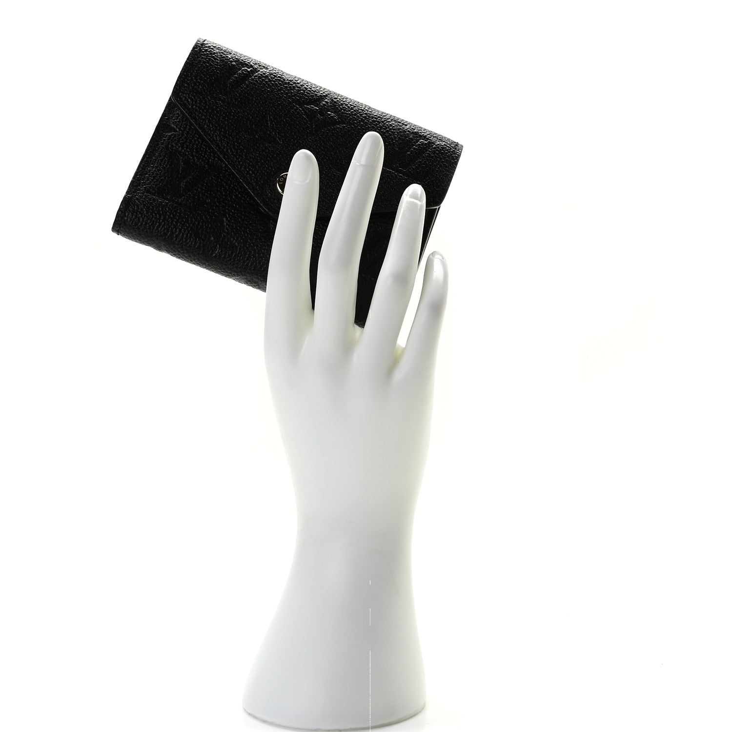 Louis Vuitton Empreinte Victorine Wallet Black 2 of 8