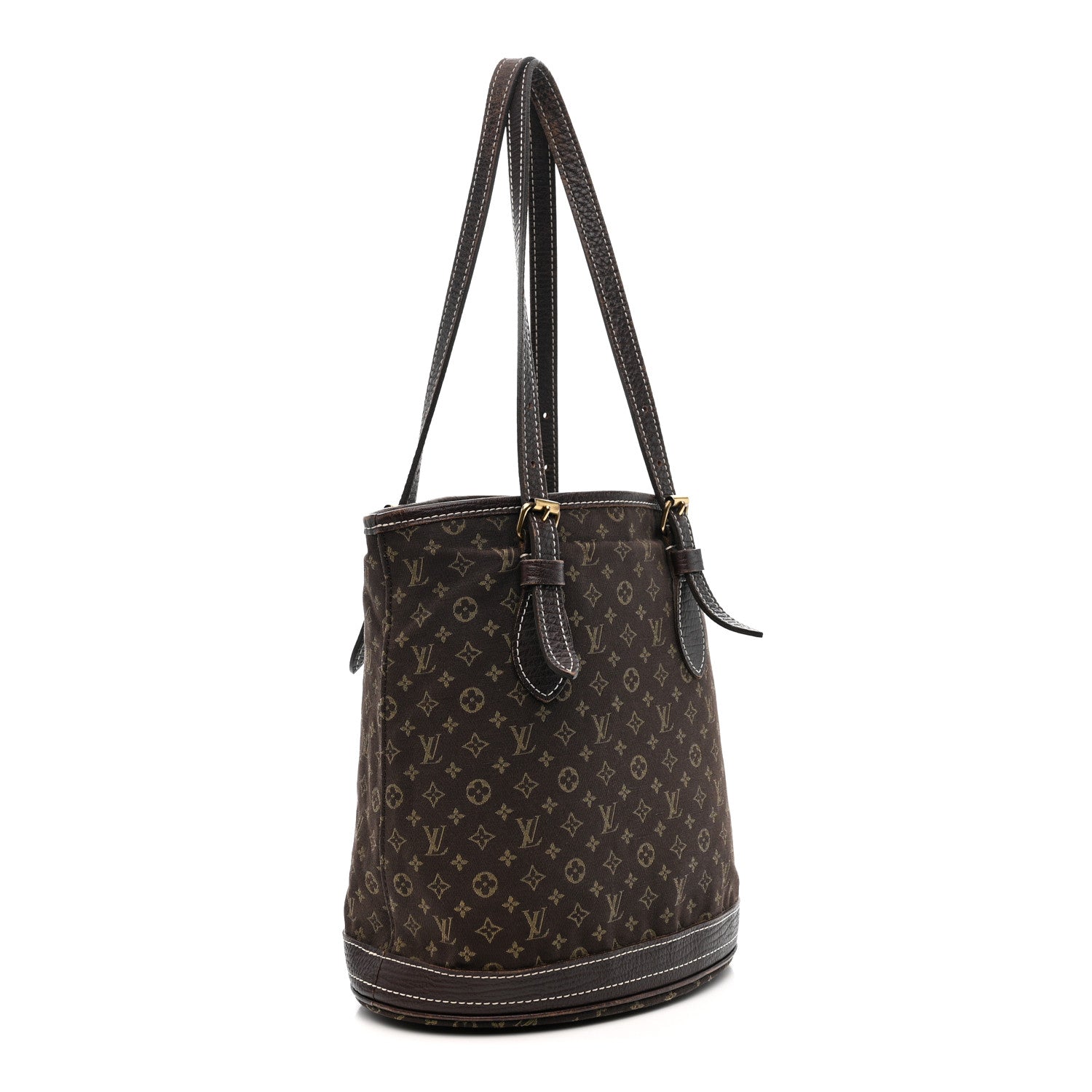 Louis Vuitton Mini Lin Monogram Bucket Bag Ebene 4 of 13