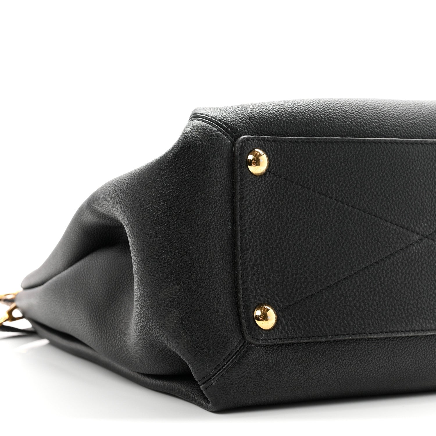 Louis Vuitton Veau Cachemire Snakeskin Babylone MM Black 9 of 10