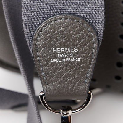 Hermes Taurillon Clemence Evelyne III GM Etain 7 of 11