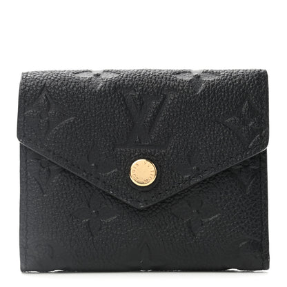 Louis Vuitton Empreinte Zoe Wallet Black 1 of 8